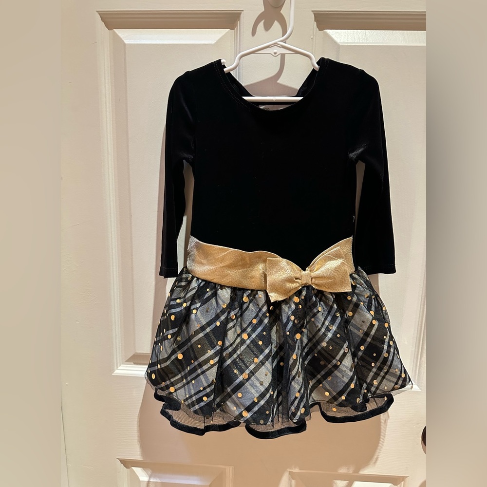 Bonnie Jean Velvet dress.